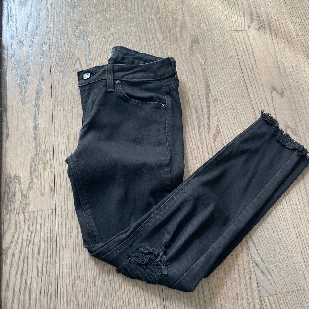 Just Black. Size 25.